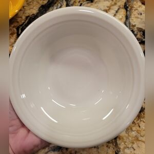 Fiesta 6 1/2 Inch Stackable Cereal Bowl 11 OZ White